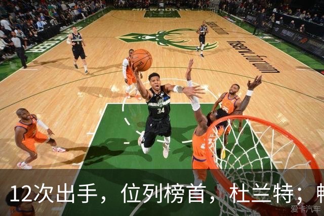 12次出手，位列榜首，杜兰特；畅快啊！